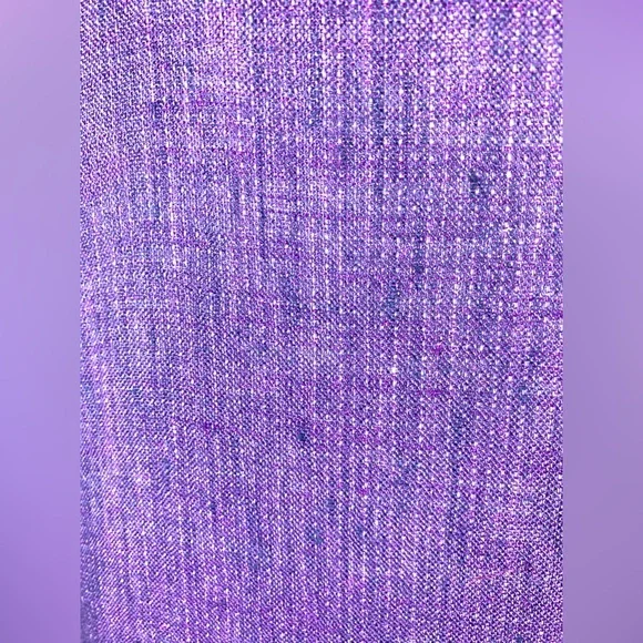 Eileen Fisher Purple Irish Linen Open Front Jacket - Kimono - Cardigan - Picture 9 of 15